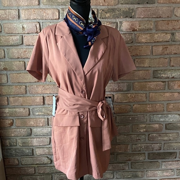 HYFVE Dresses & Skirts - HYFVE Dusty Rose Blazer Dress